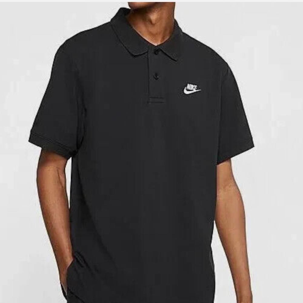 NWT Nike Sportswear Men's Short Sleeve Pique Polo Shirt